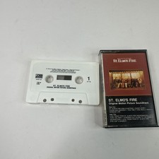 St Elmo s Fire Original Motion Picture Soundtrack Cassette Atlantic 1985 G2