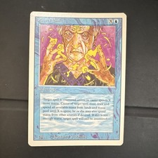 Magic: The Gathering Power Sink Interrupt Blue Richard Thomas Wizards Regular