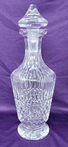 Vintage Waterford Crystal Maeve Cut Wine Decanter W/ Stopper  EXCELLENT