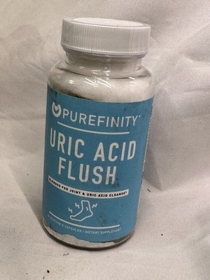 Uric Acid Flush, 60 VegCaps Blended For Joint & Utica Acid Cleanse Dietary 4/27