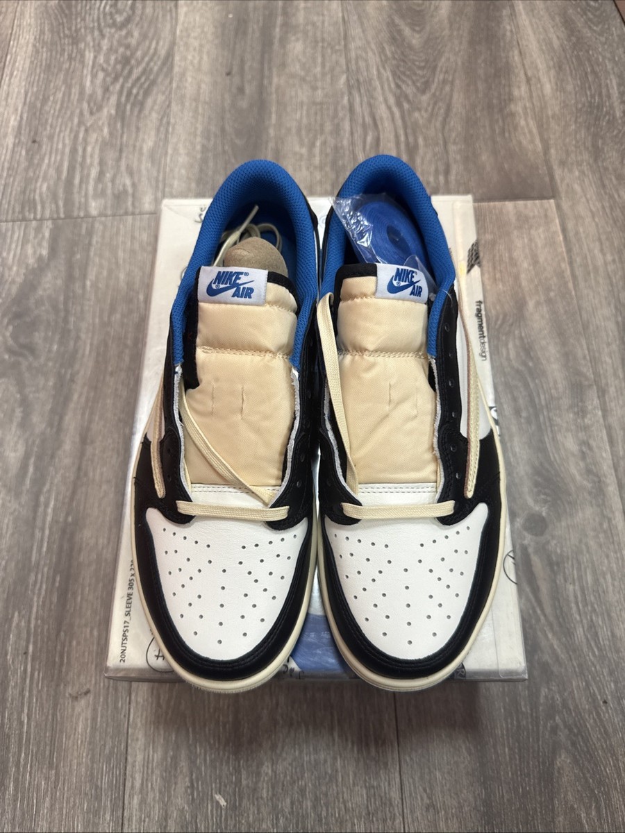 Size 7.5 - Jordan 1 Retro x Fragment Design x Travis Scott Low