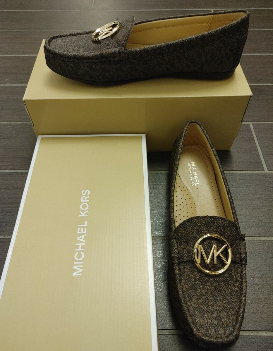 MICHAEL KORS MKロゴ ローファー MICHAEL KORS - MICHAEL KORS マイケルコース MKロゴ ローファー
