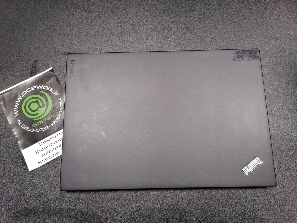 LENOVO T470S THINKPAD i7-7600 16GB RAM 256GB SSD 14" FULL HD GAR 12 MESI FATTURA - Immagine 2 di 4
