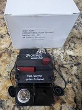 Optifuse Automotive Circuit Breaker 58 VDC High Amp 150A