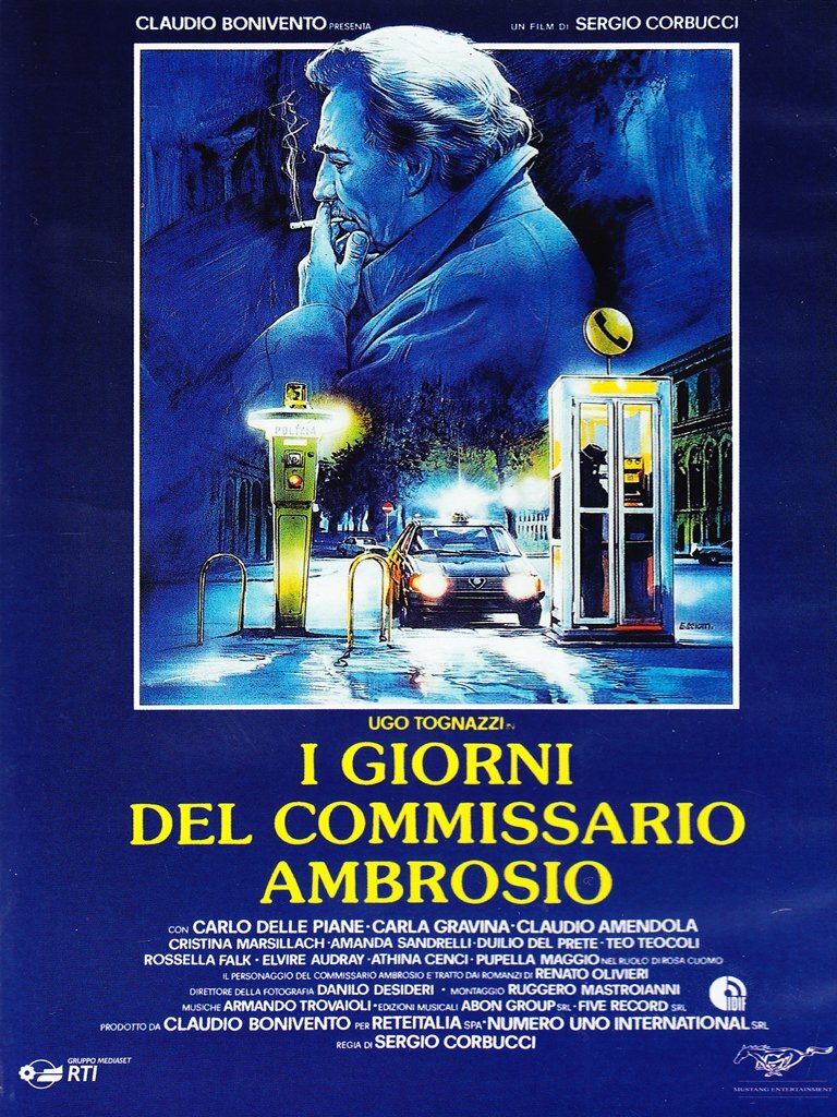 Dvd I Giorni Del Commissario Ambrosio (1988) - Claudio Amendola Ugo Tognazzi