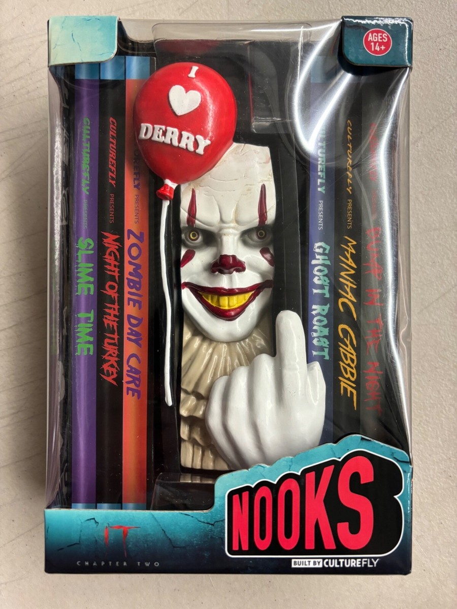 Culturefly IT Movie Pennywise The Clown Nooks 3D Wall / Desk Decor