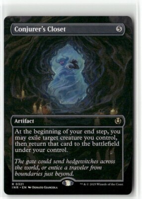 Conjurer's Closet Borderless Innistrad Remastered MTG NM