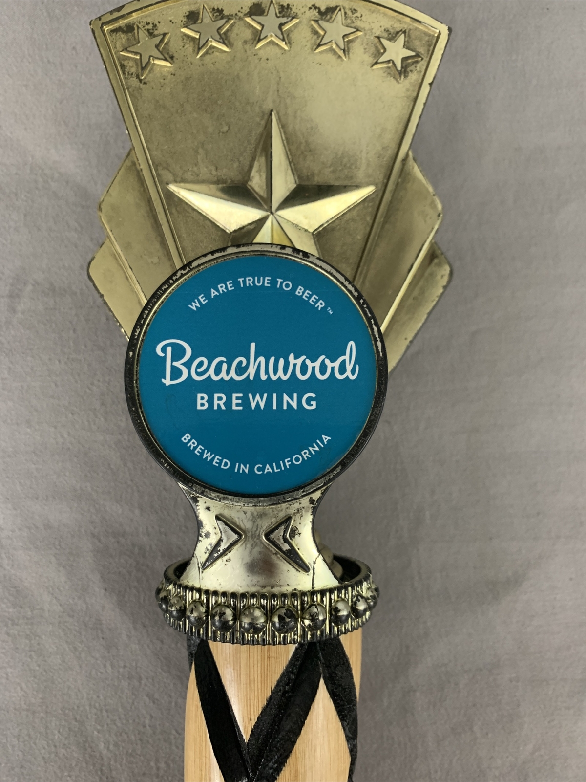 Rare Beachwood Brewing Co Company California Trophy Brewery Bar Beer Tap  Handle | eBay