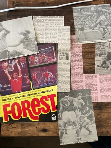Wolves HOME & AWAY 1979/80 LeagueCup 1st Division some PRESS CUTTINGS FREE POST - Picture 62 of 105
