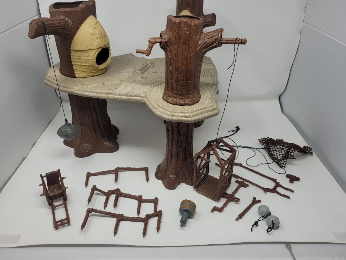Star wars ewok village 1983 hotsell