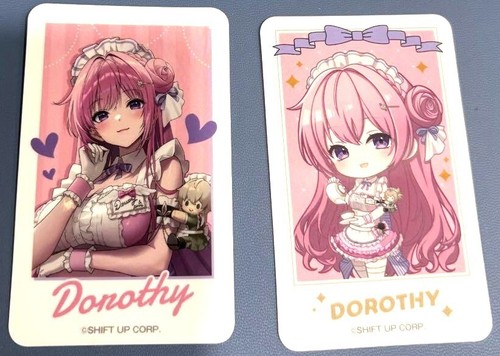 NIKKE GODDESS OF VICTORY and GALLERY Collaboration Cafe Trading Photo Card Set 4 - 第 1/1 張圖片