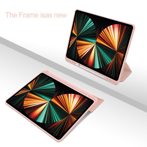 Smart iPad Case Cover&Pen Holder For iPad 5-11th gen Air Pro 11" 12.9" Mini New - Picture 26 of 62