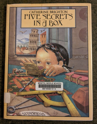 Five Secrets in a Box by Catherine Brighton - rare hardcover kids book