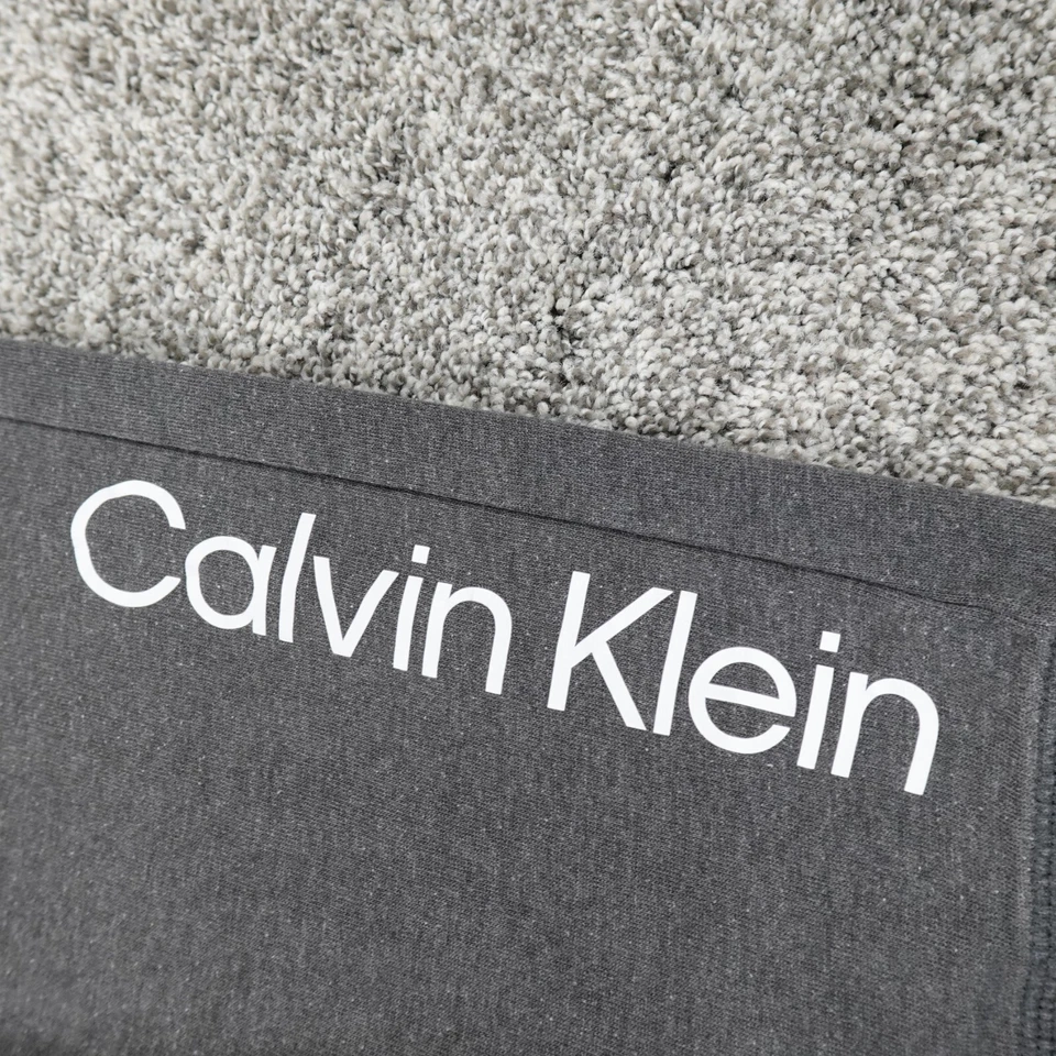 Pantalones deportivos Calvin Klein para mujer L gris con cordón para correr salón gimnasio Foto 2 de 4