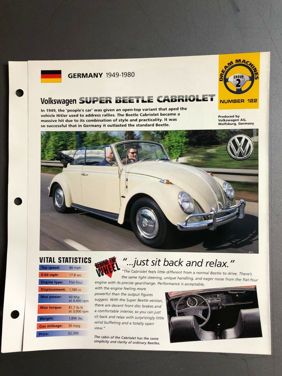 volkswagen beetle golf siroccoカタログ35点セット 1949 - 1980 VW Volkswagen Super Beetle IMP 