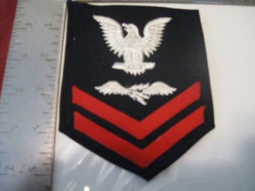 WWII 1944 dated US Navy Rate Aviation Radioman 2nd Class Petty Officer ...