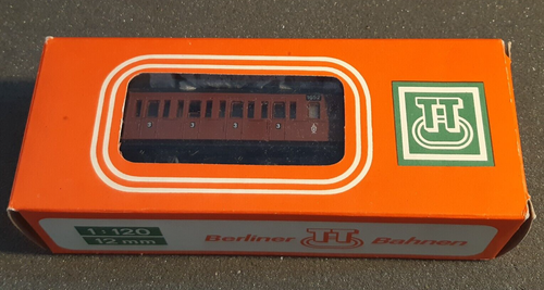 Personenwagen der KPEV braun mit Bremserhaus Ep 1 TT BTTB + OVP Art.-Nr. 13138 - Bild 12 von 19