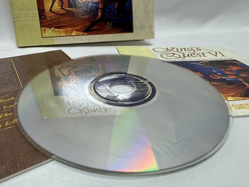 King's Quest VI: Heir Today, Gone Tomorrow (PC, 1993) CD-ROM w/ Guidebook - Picture 2 of 5