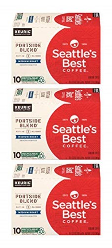 Seattle's Best, Single Serve K-Cup Coffee, 3.5oz Box (Pack of 3) (Choose 