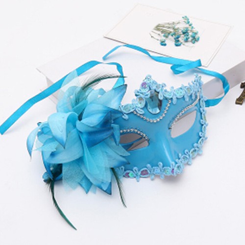 Multicolor Butterfly Venetian Metal Masquerade Mask for Women Novelty Vei . - Imagen 8 de 21