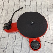 Pro-ject Rm3 Carbon Manual Turntable Red Sumiko Cartridge Needs Replacement Work