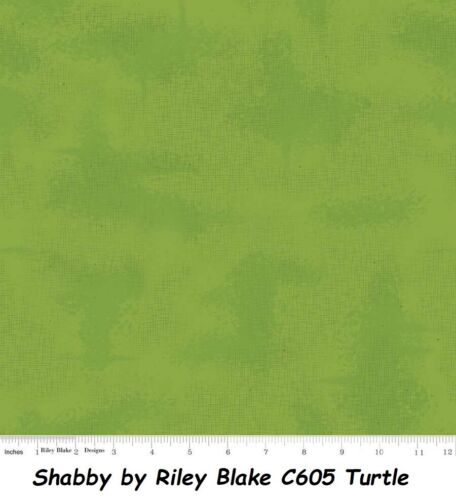 Shabby Tonals Blenders cotton Quilt fabric Riley Blake BTY C605 PAPRIKA Red - Picture 10 of 12