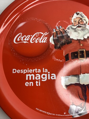 Coca Cola Blech Metall Teller - 2011 Despierta La Magia En Ti - 10" Zoll rund - Bild 4 von 6
