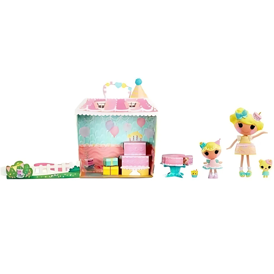Lalaloopsy Celebration Candle Slice O' Cake & Wishes Slice O' Cake, Box