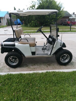 A 1991 E-Z-Go Golf Cart