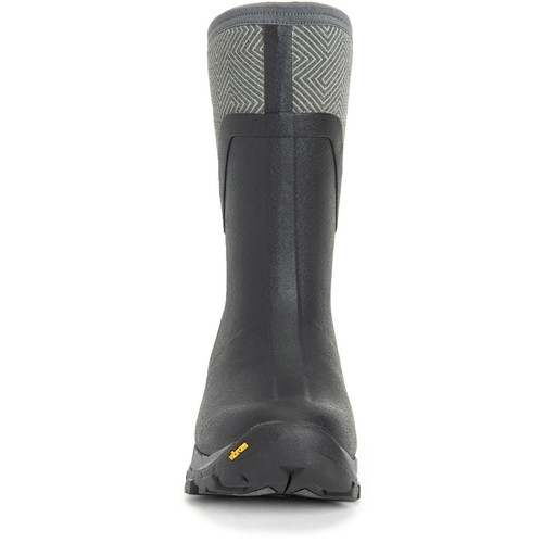 Muck Boots Arctic Ice Mid Black Rubber/Neoprene Female Wellingtons - Picture 3 of 8