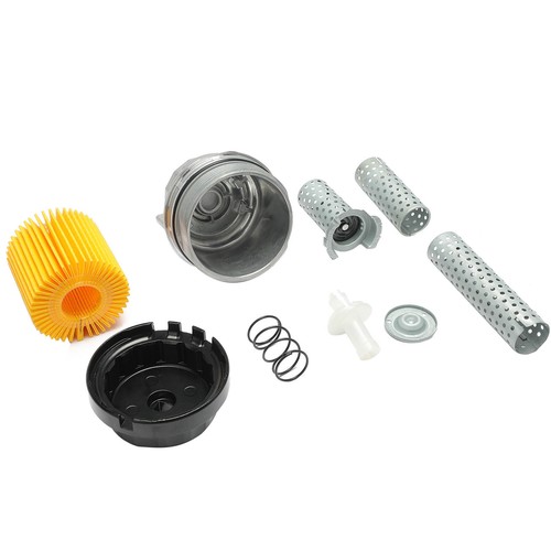 Aluminum Oil Filter Cap for Toyota Camry RAV4 4Runner Lexus ES300h GS450h Scion - Picture 3 of 8