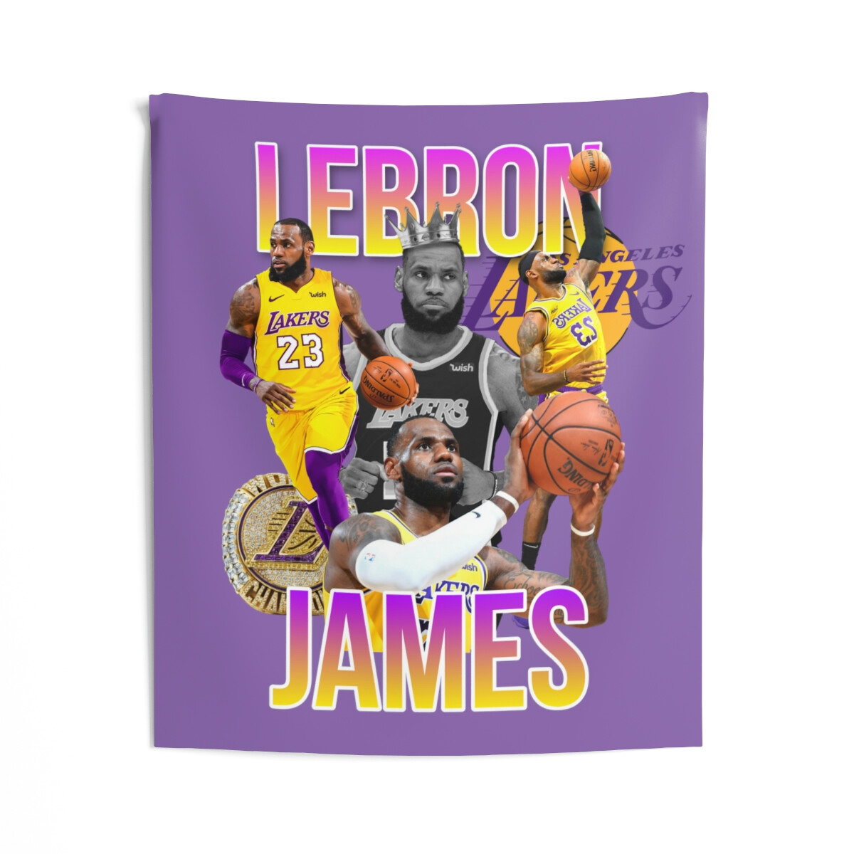 NBA LeBron James タペストリー Lebron Tapestry - Etsy Canada