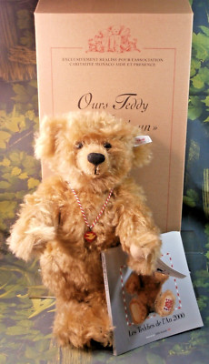 limitierter STEIFF Teddybär OURS TEDDY ''U PITCHOUN'' (658082), Monaco Teddy