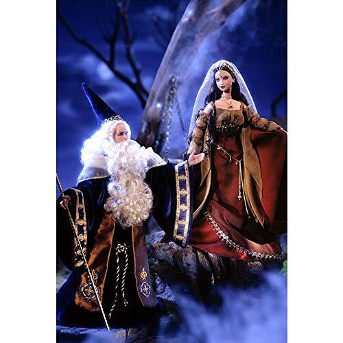 Barbie and Ken as Merlin and Morgan le Fay Doll Set 2000 Mattel 27287