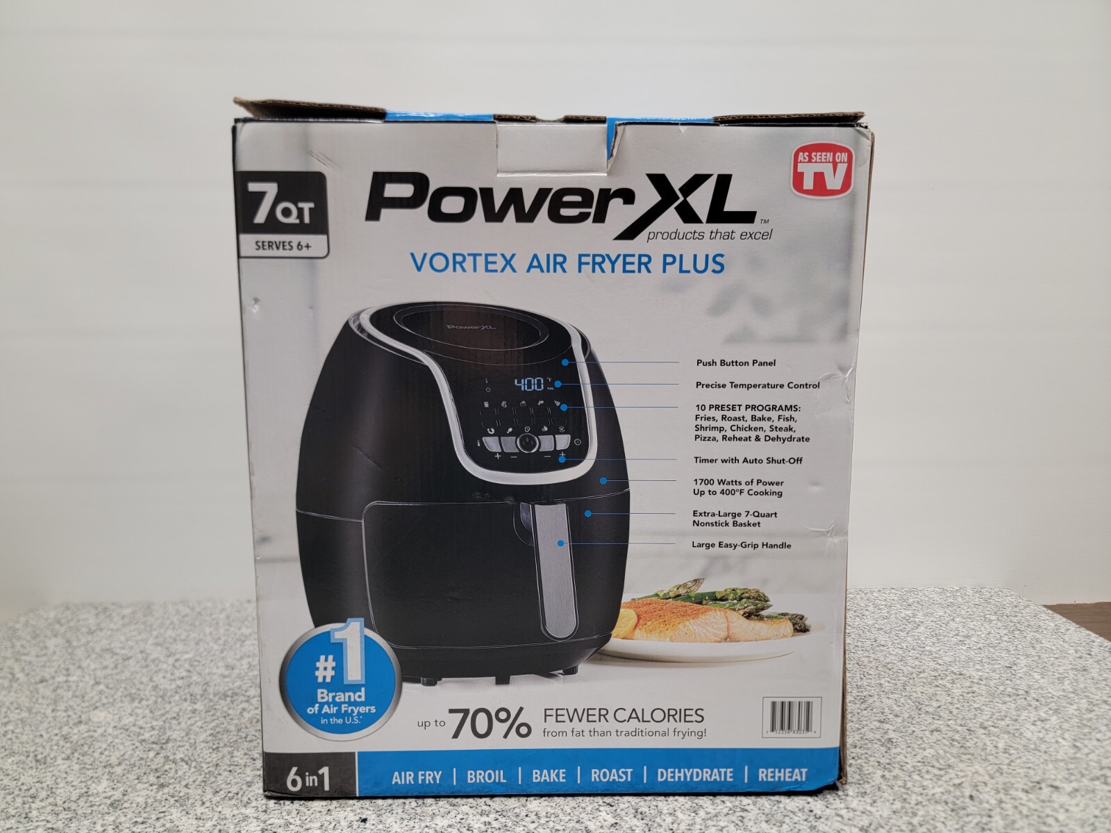 Power XL Vortex Air Fryer Plus 7qt ax 752356830359 eBay