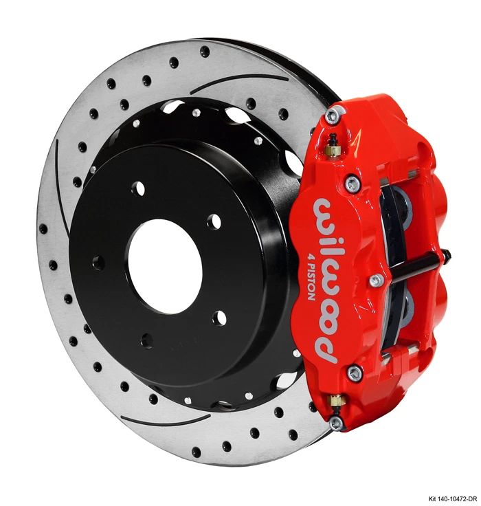 Kit de freno trasero grande para subaru Impreza Wilwood Superlite 4R 1999-07, taladro de 12,88" Foto 3 de 3