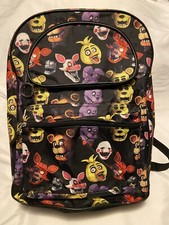 Mochila grande Five Nights At Freddy’s 17”x12”x6” personajes FNAF por todas partes