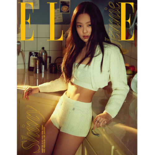 ELLE Korea February 2022 Cover JENNIE BLACKPINK, K star, K pop, K FASHION - Imagen 7 de 13