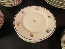 Johann Haviland JOH103 5-3/4" Bread Plate Scattered Flowers