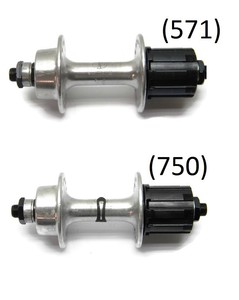 shimano 600 hubs