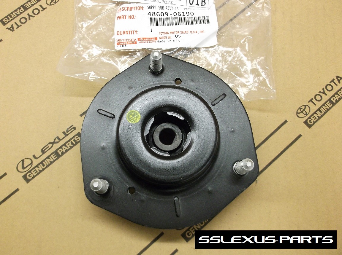 New Genuine OEM Toyota Front Suspension Strut Mount 4860920060 Car