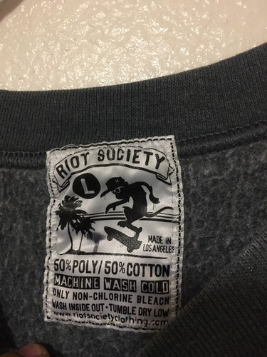 riot society sweatshirt - Picture 4 of 5