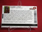 GI Joe Valor vs. Venom File Card Cobra Viper v12 2004 Original FILECARD