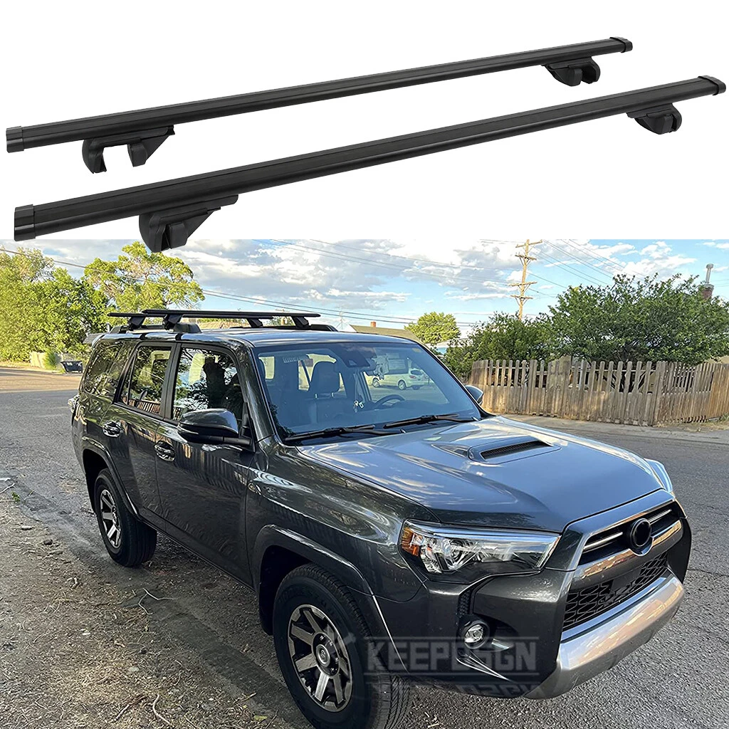 For TOYOTA 4Runner TRD Off-Road Roof Rack Cross Bar Aluminium Luggage  Carrier A+