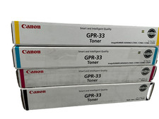Genuine Canon GPR-33 KCMY Set of Toners for the C7055/7065