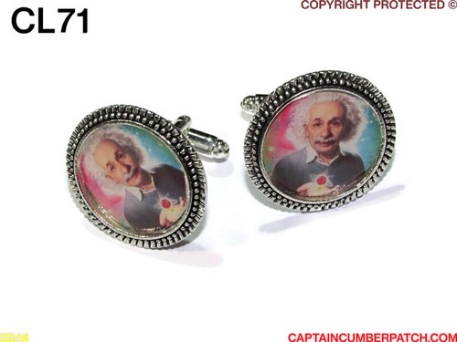 steampunk cufflinks silver Historical heroes pankhurst earhart darwin #CL70-74 - Picture 3 of 26