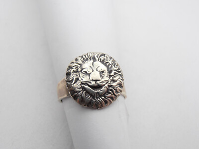Leone Anello in Argento 925 Segno Zodiacale Simbolo Zodiaco