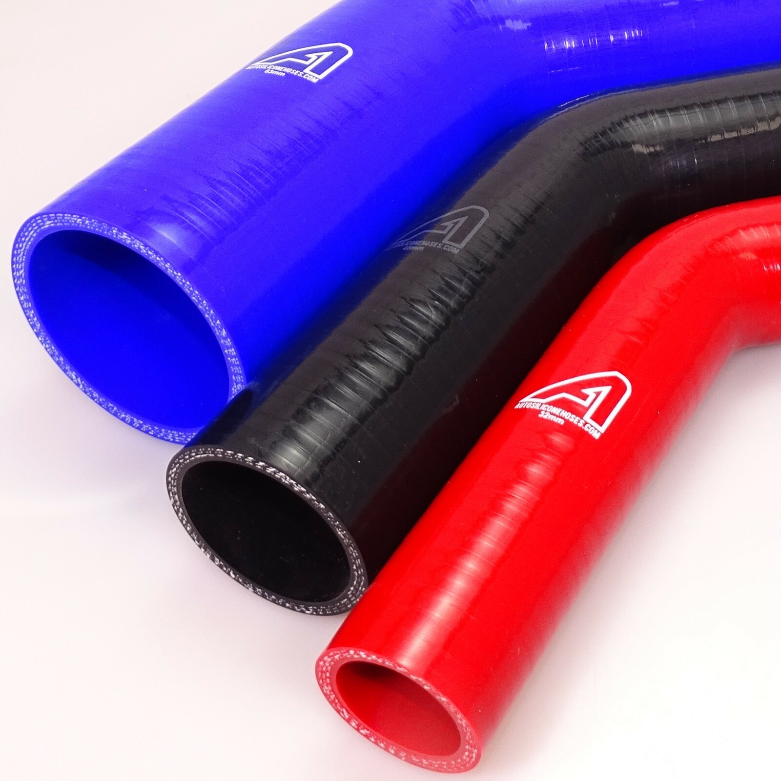 45 Degree Silicone Silicon Hose Elbows Bend Rubber Coolant Radiator