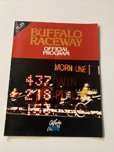 1982 July 17 Buffalo Raceway Magazine Official Program (CP90)