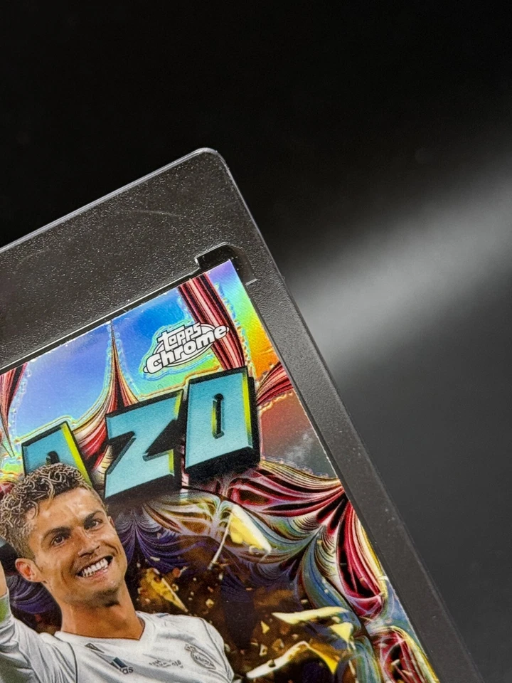 Cristiano Ronaldo 2023-24 Topps Chrome UCC Golazo #GL-2 Refractor Real Madrid CF - Image 4 of 4